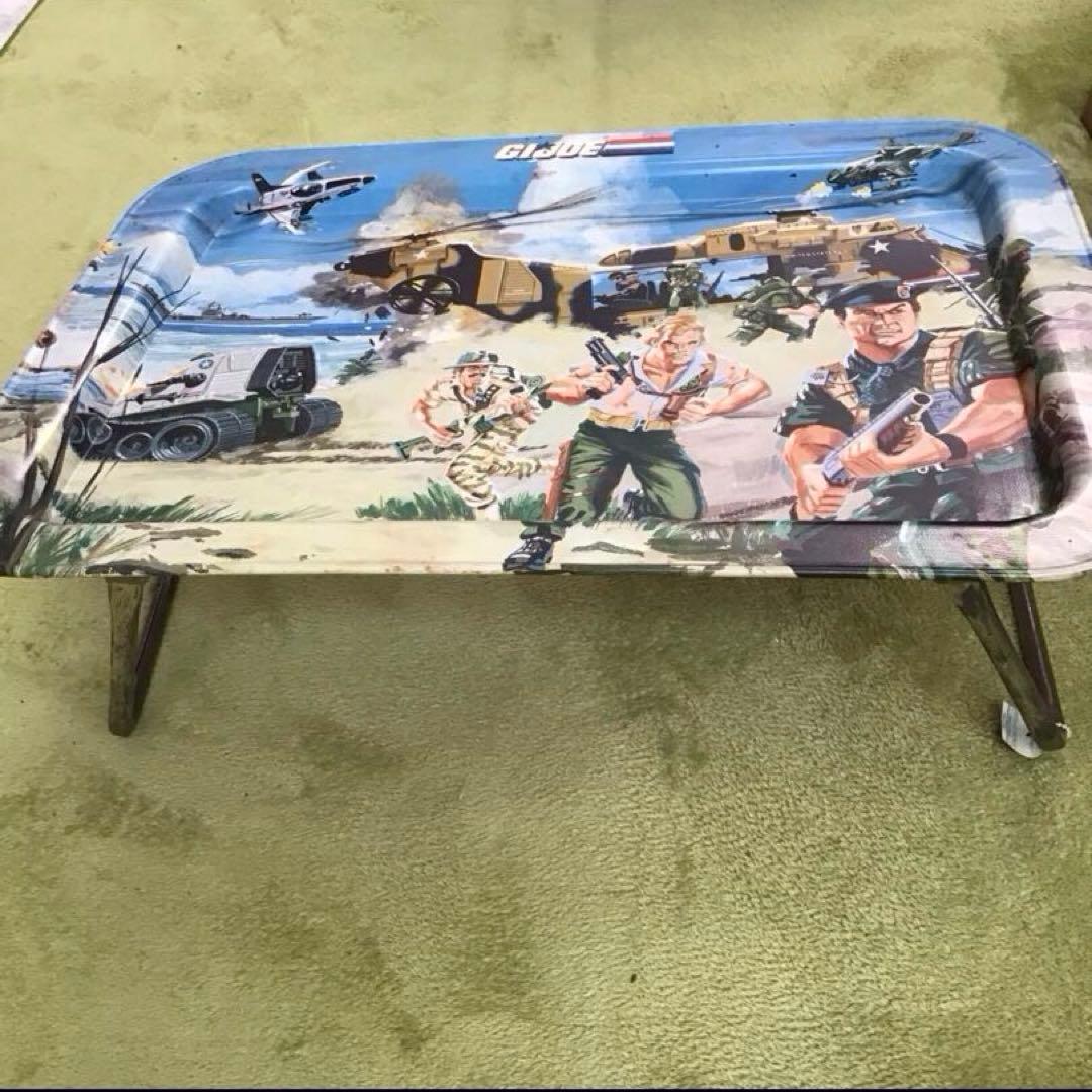 G.I.JOE ジーアイジョー ブリキテーブル 1987 ハズブロ