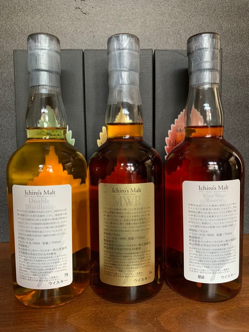 タカチョフ様用　イチローズモルトWWR.MWR.DDR.3本セット