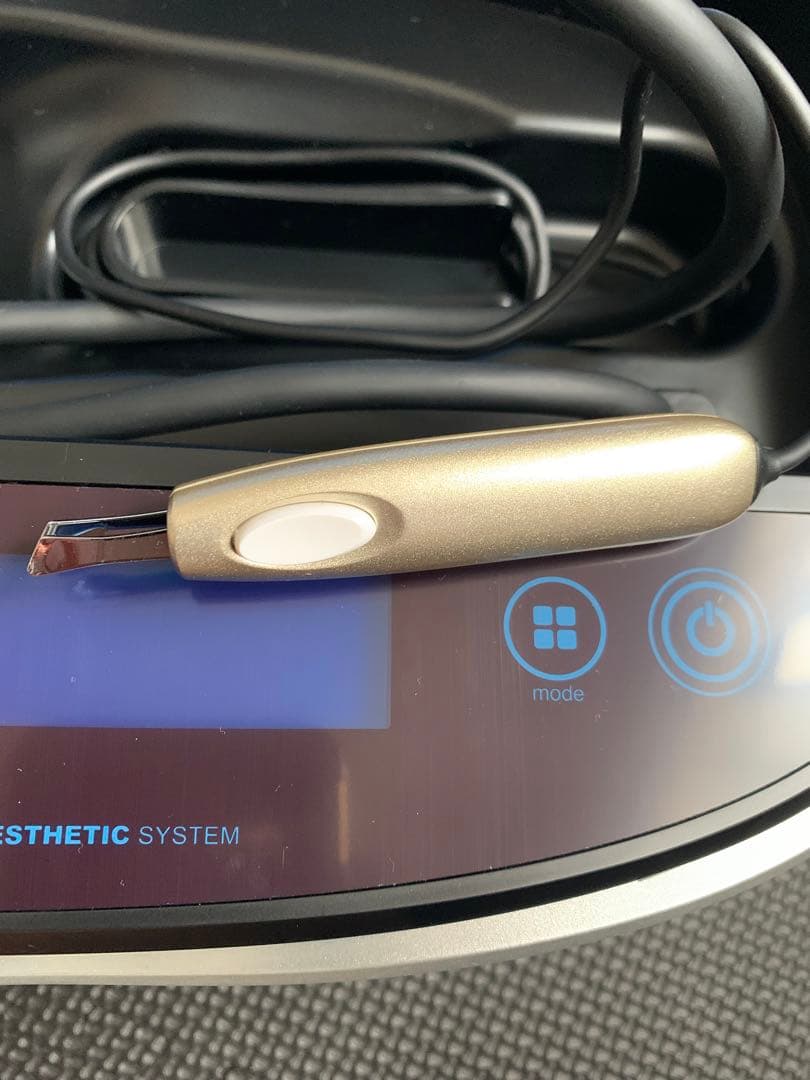 【美品】エムテック KE-NON 脱毛器　フラッシュ式 シャンパンゴールド