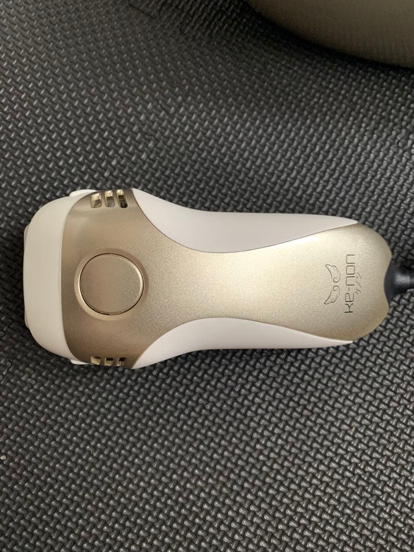 【美品】エムテック KE-NON 脱毛器　フラッシュ式 シャンパンゴールド