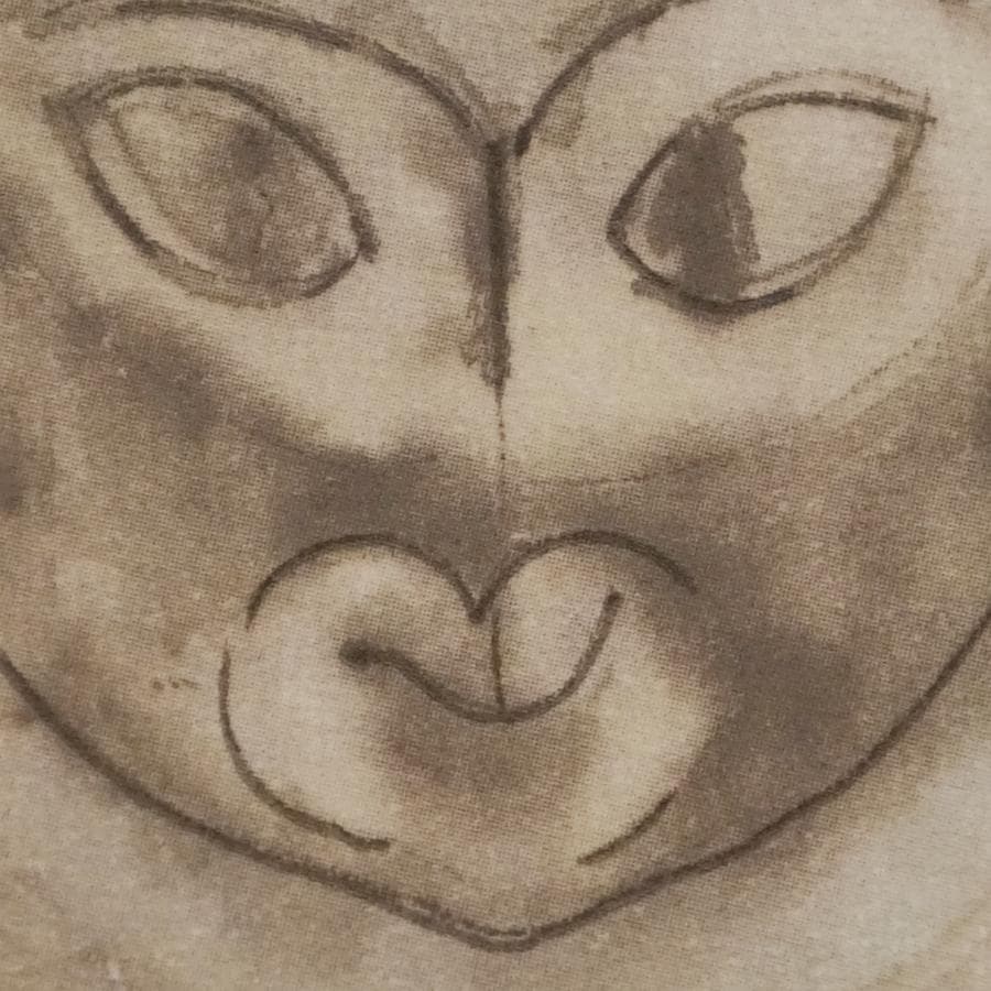 平山郁夫『アフガニスタン人物形土器』リトグラフ 18/120 絵画 美術