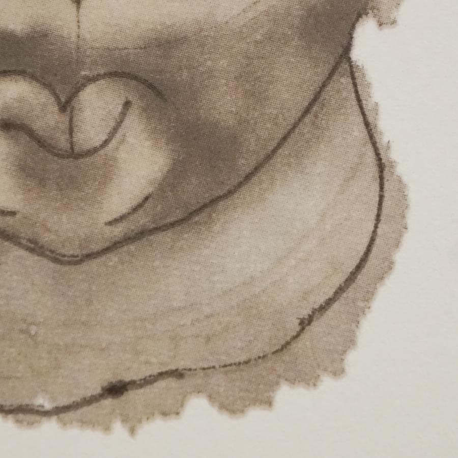 平山郁夫『アフガニスタン人物形土器』リトグラフ 18/120 絵画 美術