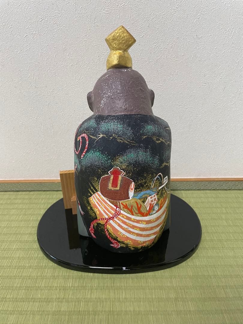 京都　小田益　猿の置物