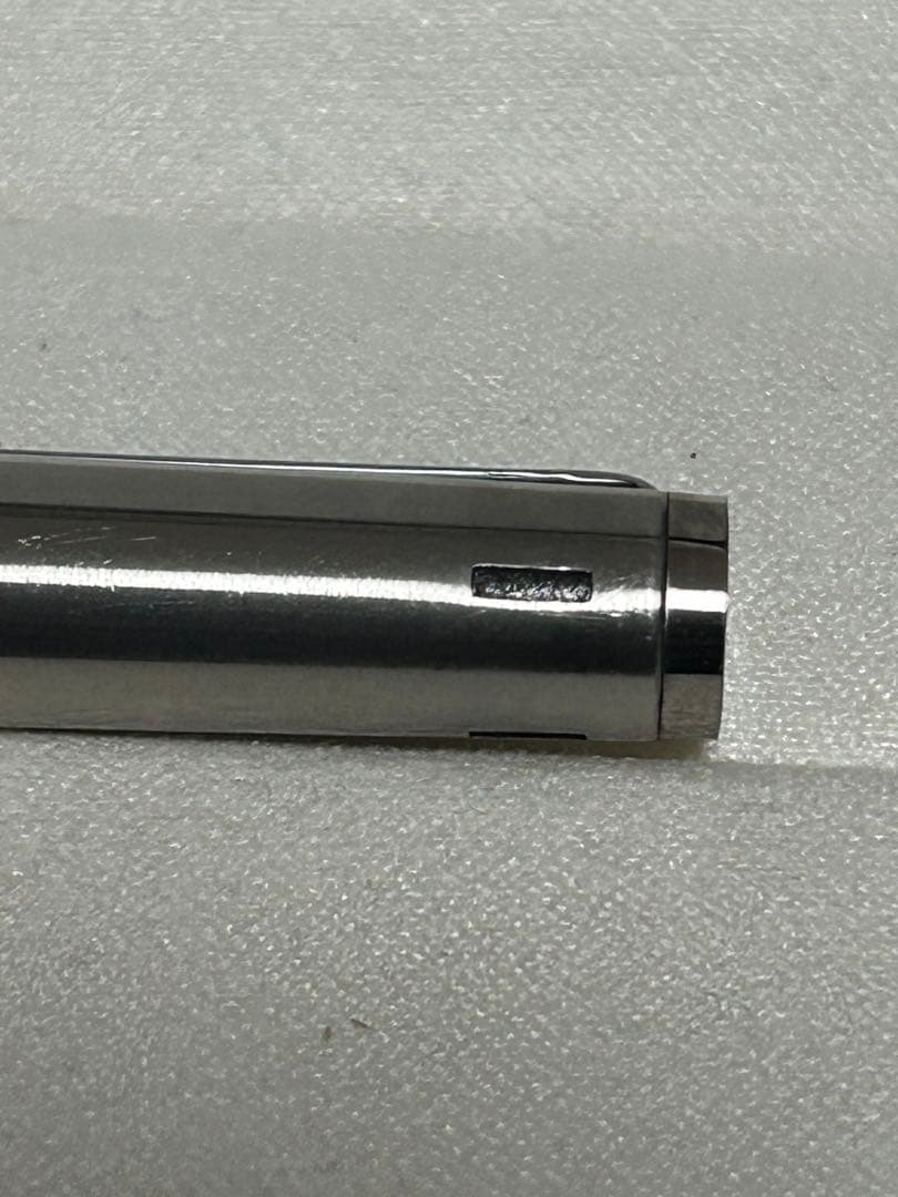 希少品。MONT BLANC シルバー 4色ボールペン