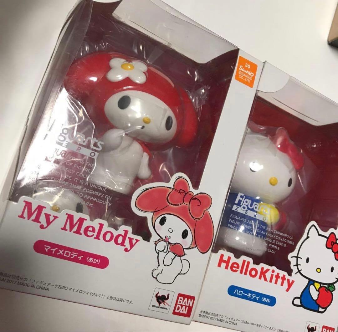 3体セット　フィギュアーツZERO ハローキティ　金、青　マイメロディ