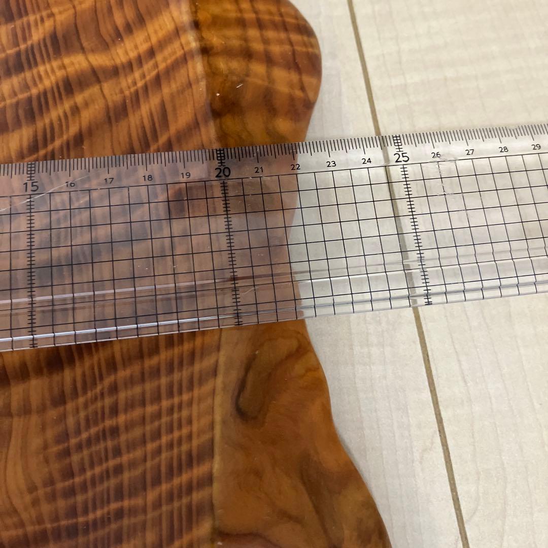 レア　屋久杉　菓子皿　虎杢