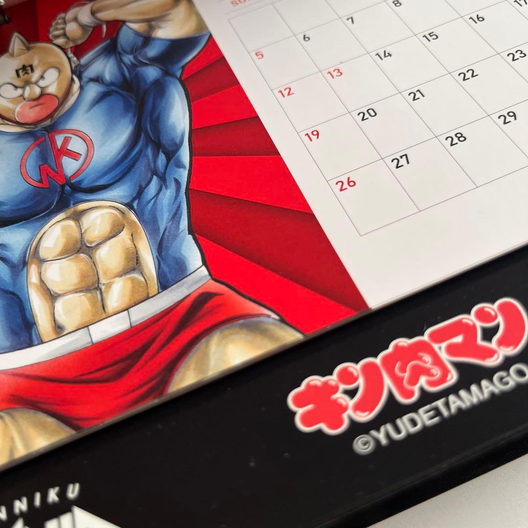 キン肉マンジャンプ展1000ピースジグソーパズル　おまけカレンダー2025非売品