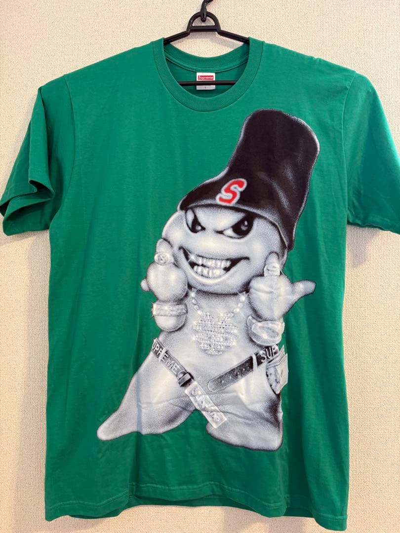 k*h様 Supreme®︎ man Tee グリーン L新品