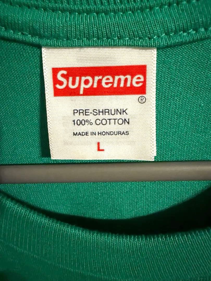 k*h様 Supreme®︎ man Tee グリーン L新品