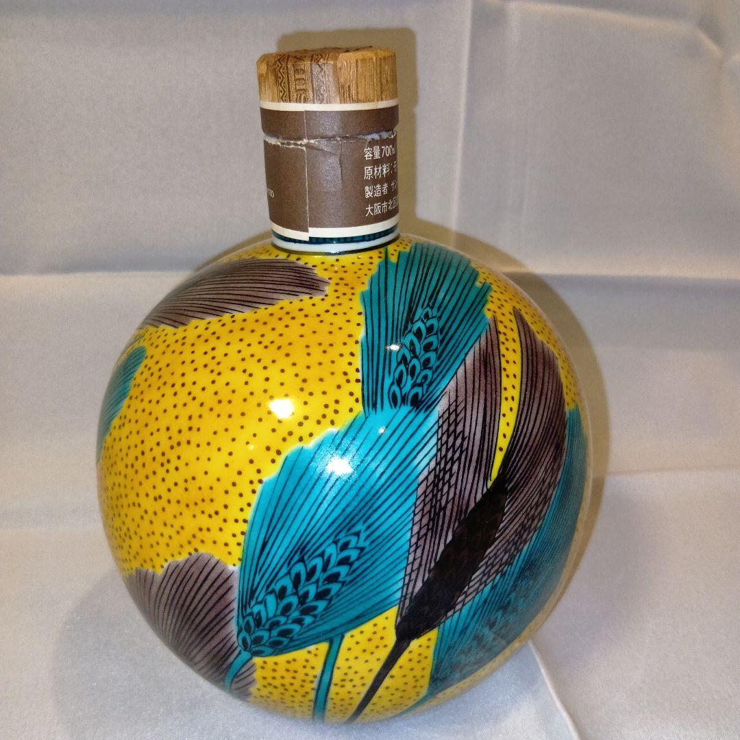 サントリーウイスキー　九谷焼（空き瓶）