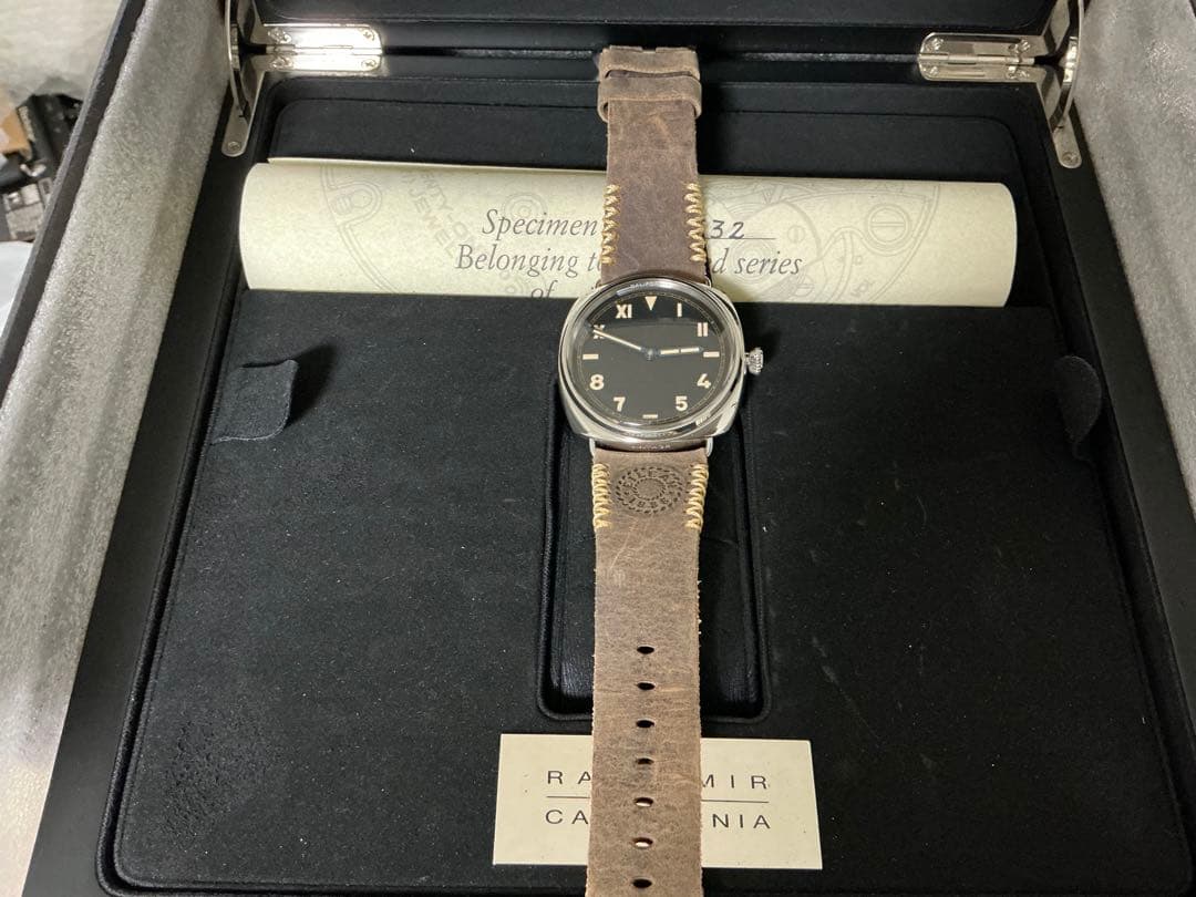 醤*電様 パネライ　ラジオミール カリフォルニア　3days 47mm 世界限定