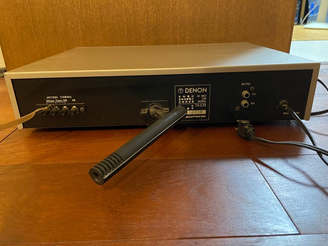 DENON デノン　AM/FMステレオチューナー TU-530 ジャンク品