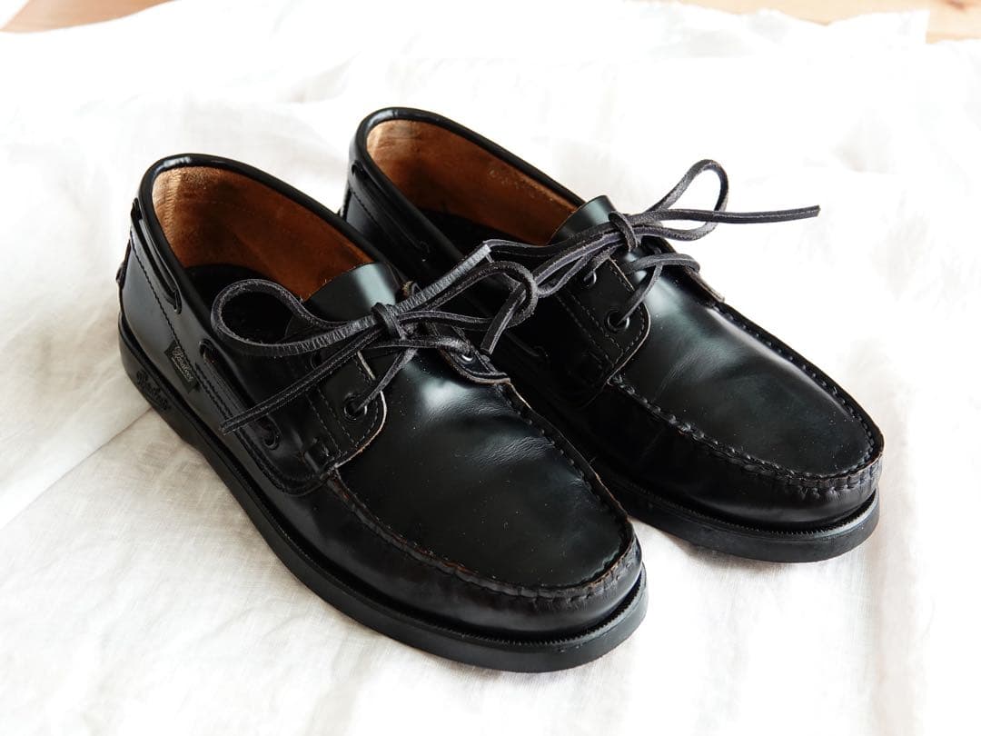 【美品】Paraboot BARTH パラブーツ バース 黒　6.5