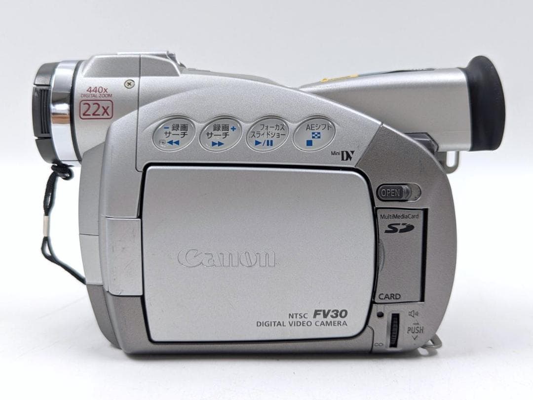 miniDVのダビングに！Canon ビデオカメラ DM-FV30