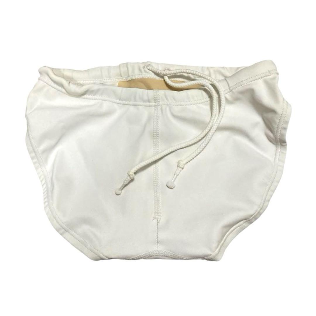 SPEEDO ヴィンテージ品 ホワイト 競泳水着 メンズビキニ 未使用新品M