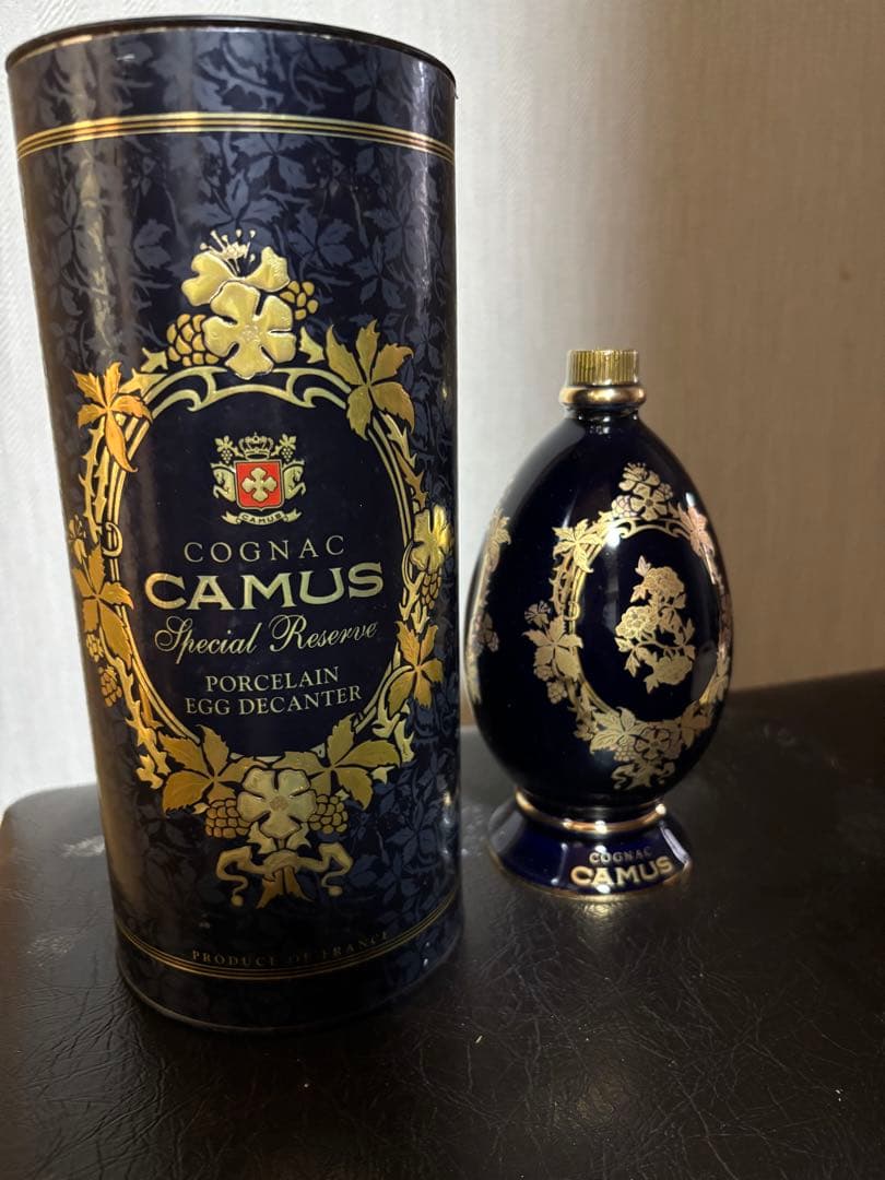 COGNAC CAMUS スペシャルリザーブ ポーセリン エッグデキャンタ