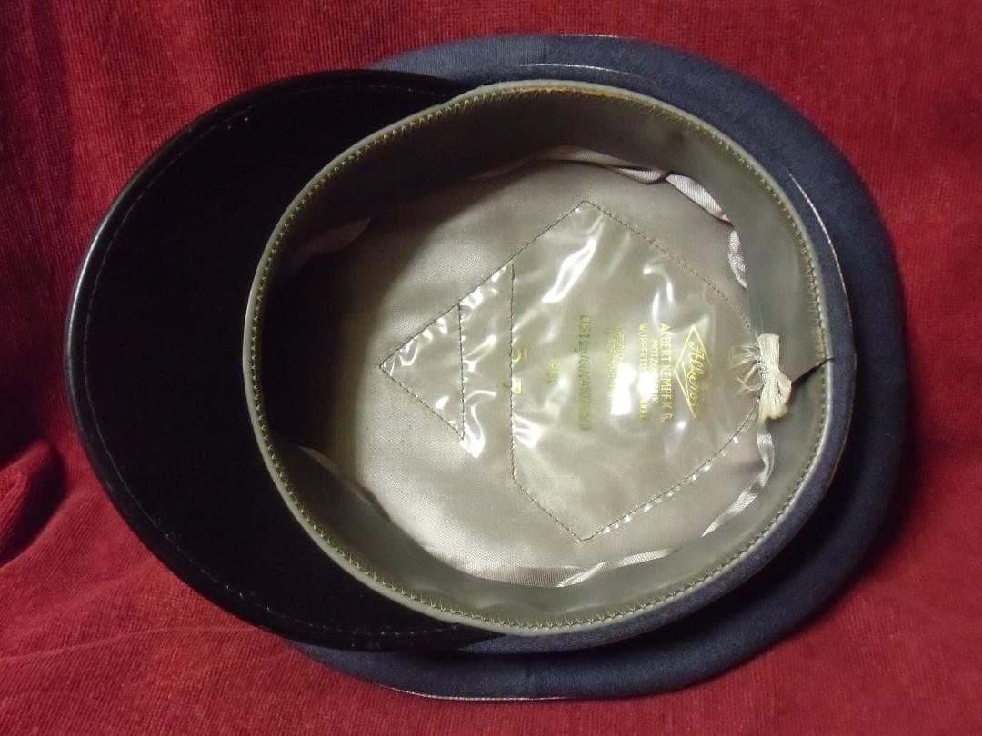 ＢＷドイツ軍/連邦軍＊空軍・ビンテージ＊将校/尉官制帽＊５６．５ｃｍ（実物）