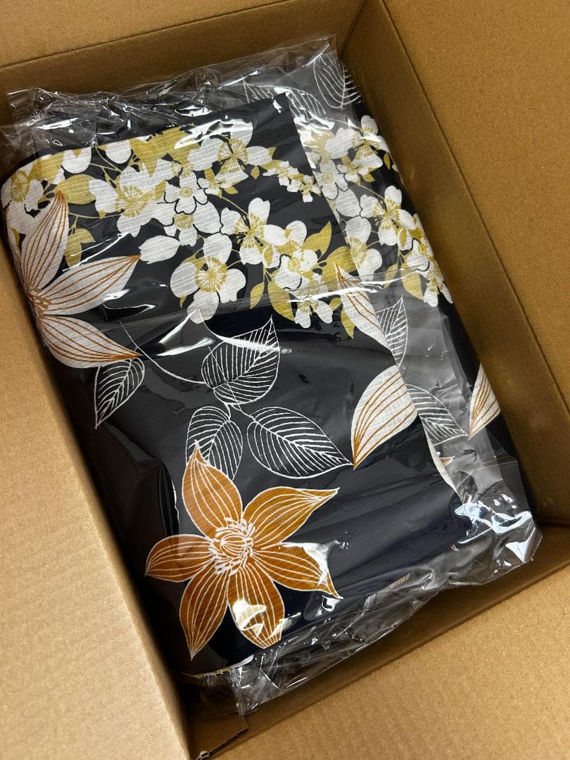 【新品即日OK】Ditaしつけ糸付 浴衣5点 帯下駄腰紐2本 BOOK付 フリー