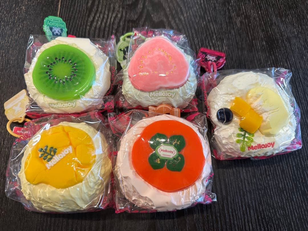 【メロジョイ】　Mellojoy 大福　スクイーズ　5個セット