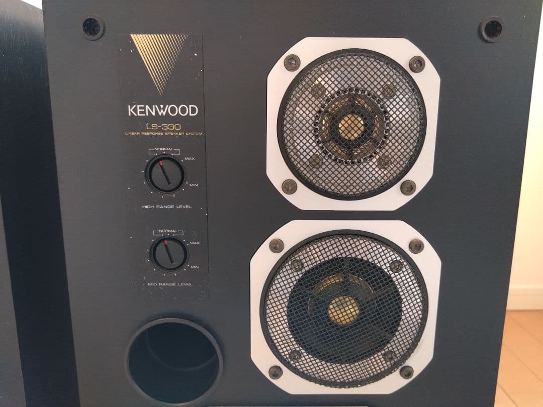 レア！名機！KENWOODケンウッド 3Way スピーカーLS-330ペア