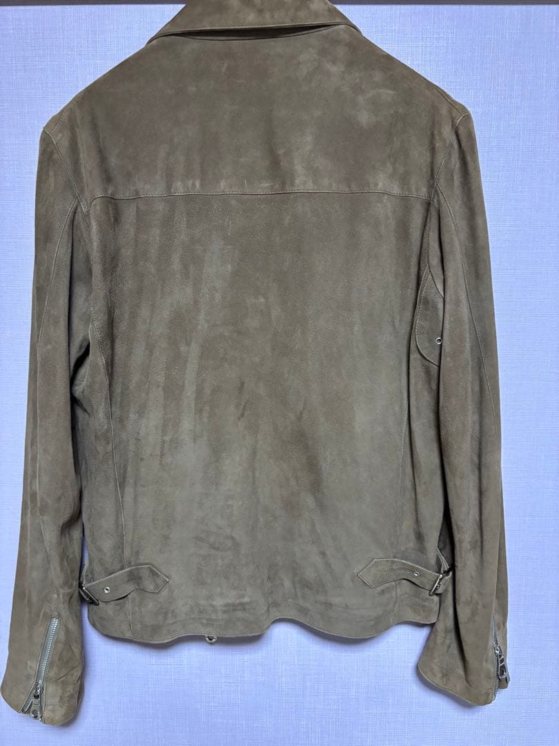 チンクアンタ ブラウンスエード シングルライダース