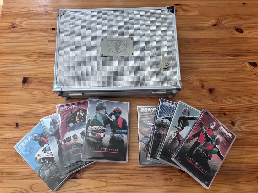 【レア】希少仮面ライダー1号・2号 BOX〈初回生産限定・DVD1〜8(16枚)