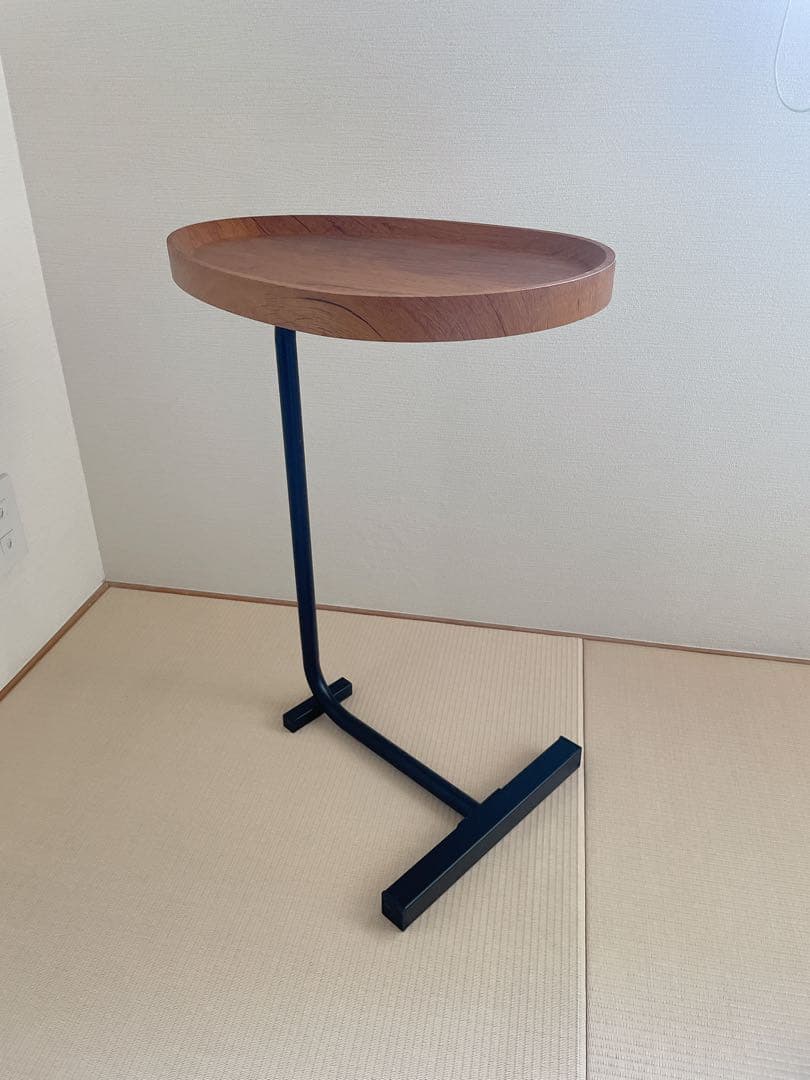 【ART OF BLACK】 One leg ウッド アイアン サイドテーブル