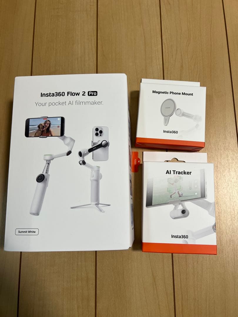 やま！！　Insta360 Flow 2 Pro AIトラッカーキット