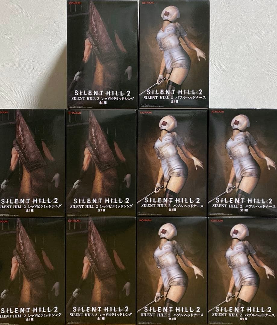 サイレントヒル2 レッドピラミッドシング ・バブルヘッドナース 10個セット