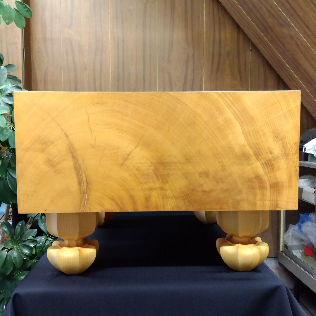 【国産　本榧　6寸碁盤　木表】