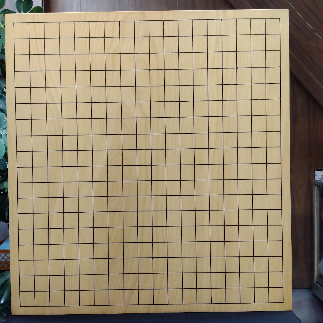 【国産　本榧　6寸碁盤　木表】