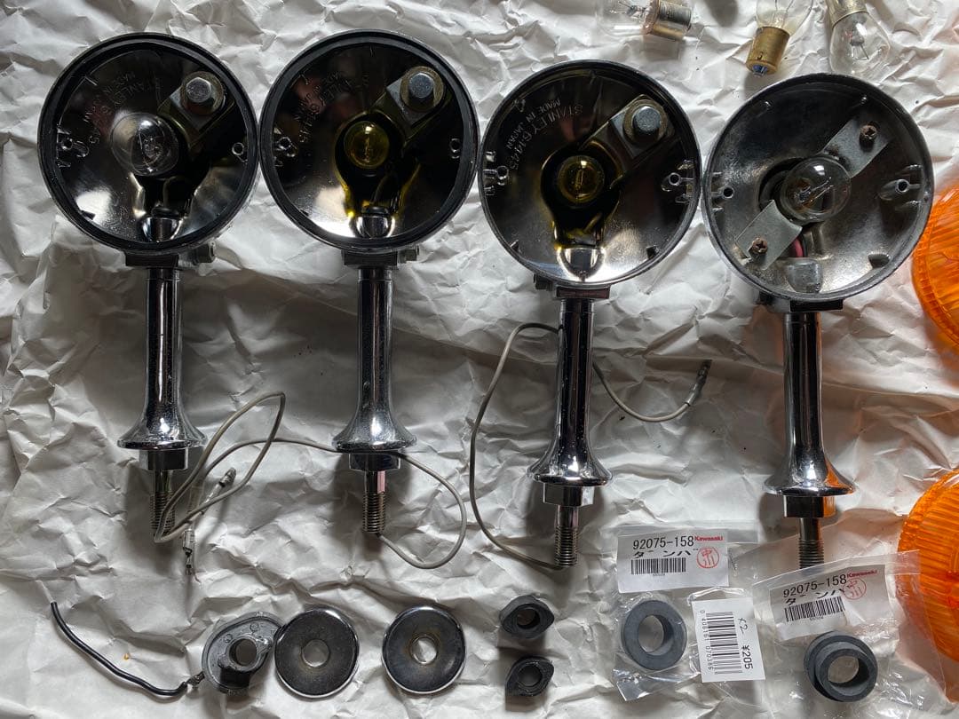 Z系 KZ900 Z1 Z2 ウインカー　セット　中古