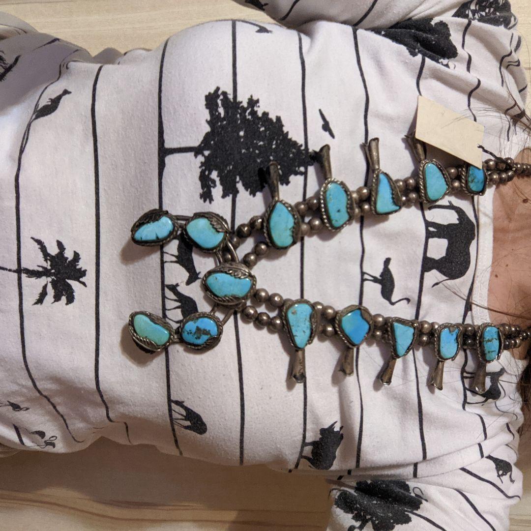 インディアンジュエリー ターコイズ ネックレス