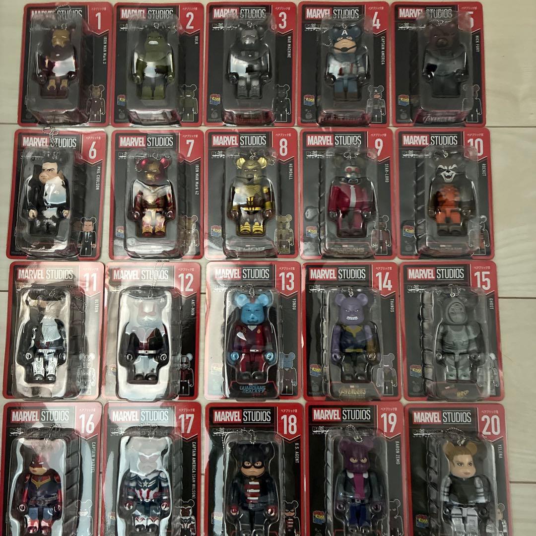 ベアブリック 新品　フルコンプリート　キャラクターシリーズ