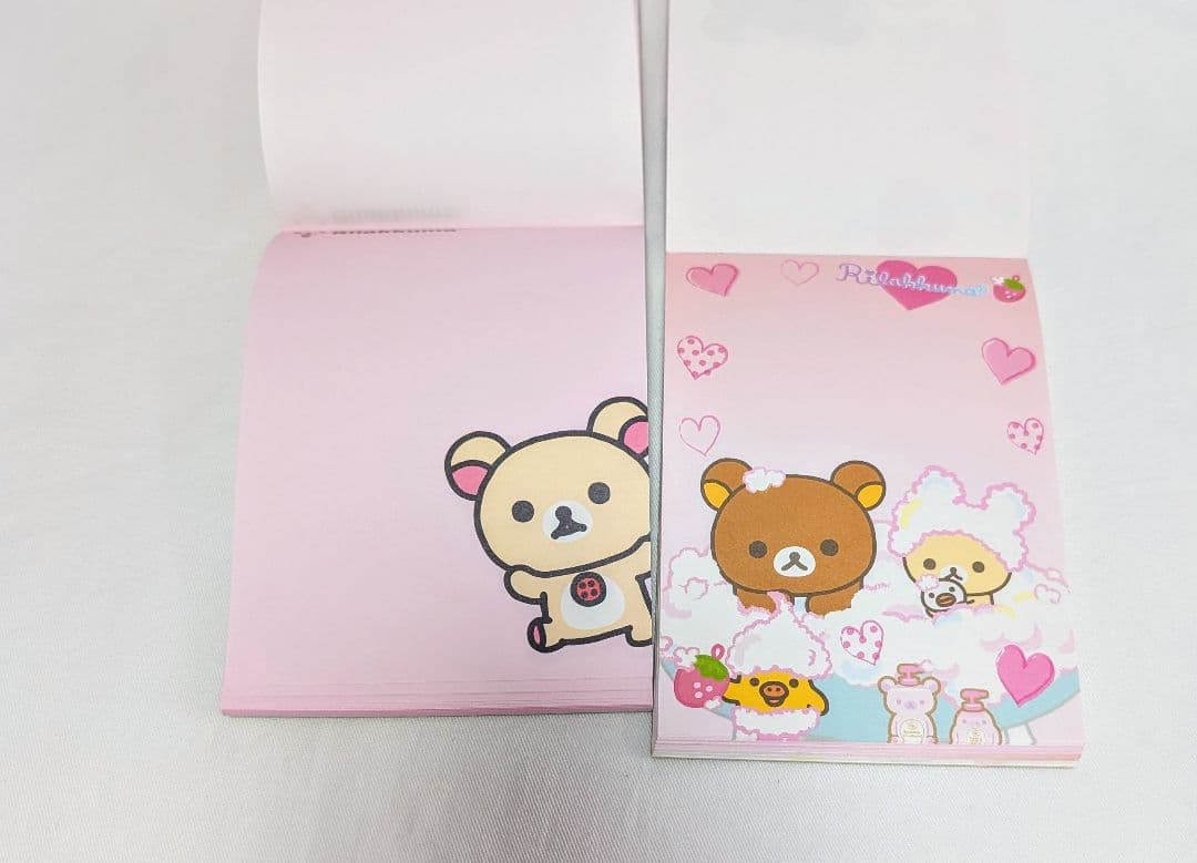 平成レトロあります！！　メモ帳セット【リラックマ・すみっこ・ディズニー】