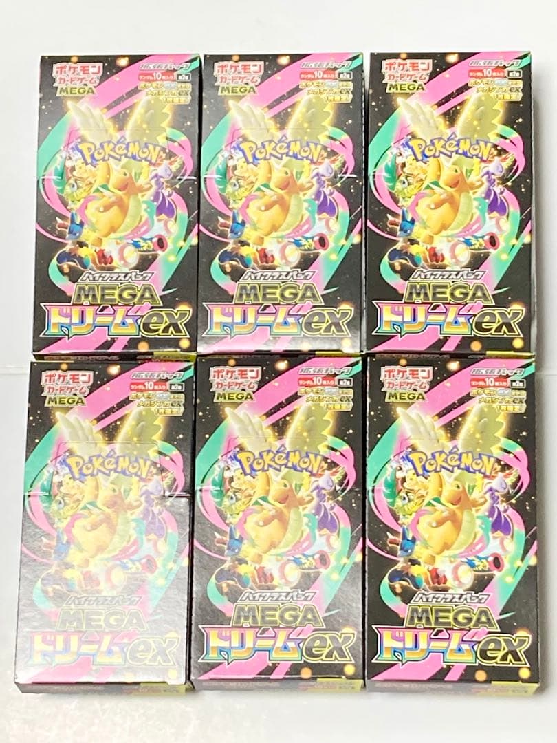 新品未開封 6boxセット MEGAドリームex メガドリームex M2a