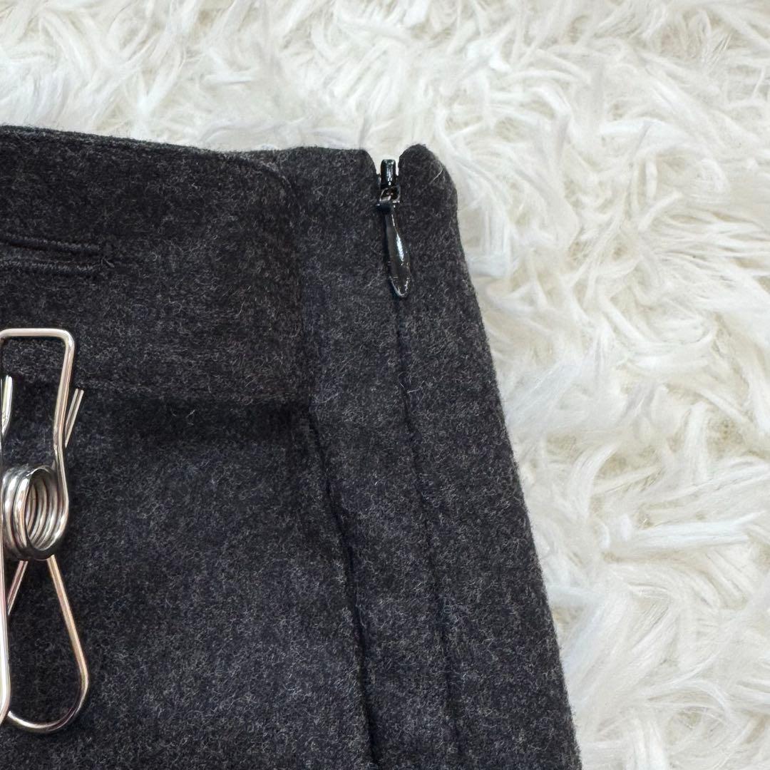 マーガレットハウエル フォックスブラザーズ ワイド ガウチョ パンツ ウール 1