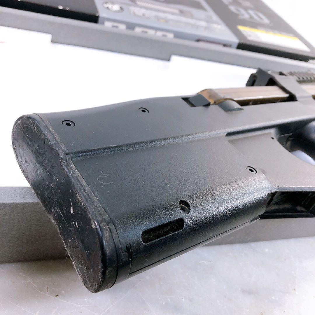 ゆ*ー様 ジャンク品 東京マルイ 電動エアガン P-90 サブマシンガン トイガ