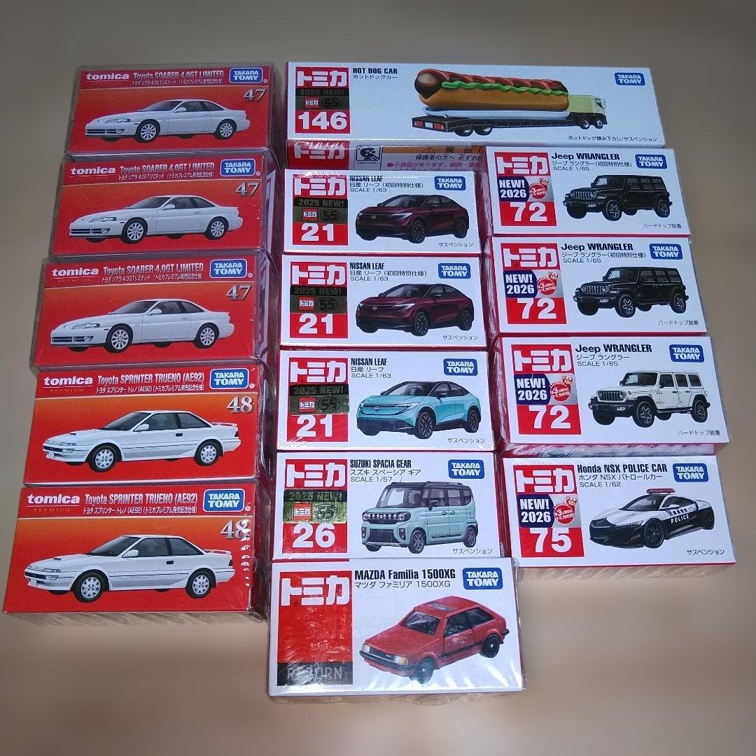 トミカ 新車 新作 初回特別仕様 発売記念 廃盤 絶版 エラートミカ 281台
