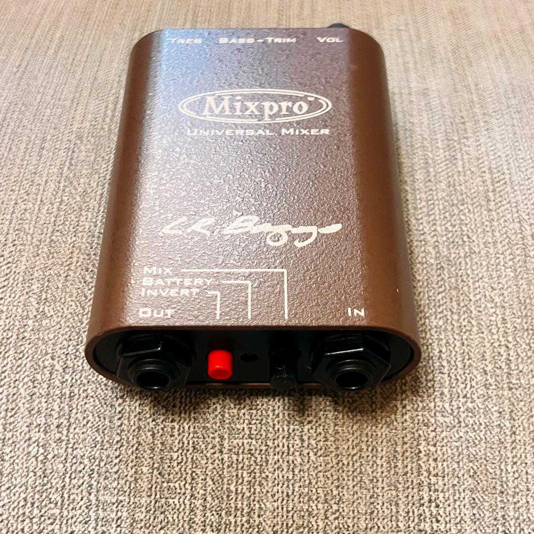 【完動美品】L.R BAGGS アコギ用　プリアンプミキサー　MIXPRO