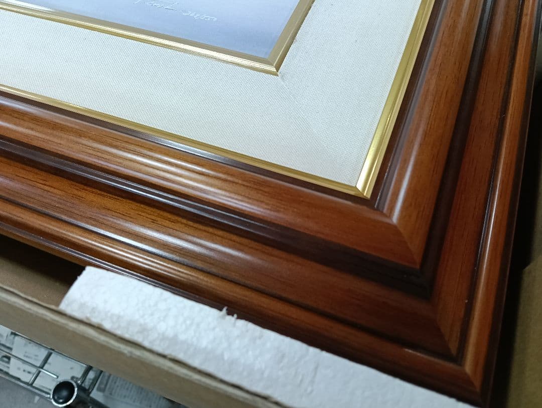 yタイトル「Early s」Gary Fenske作　冬の風景 絵画