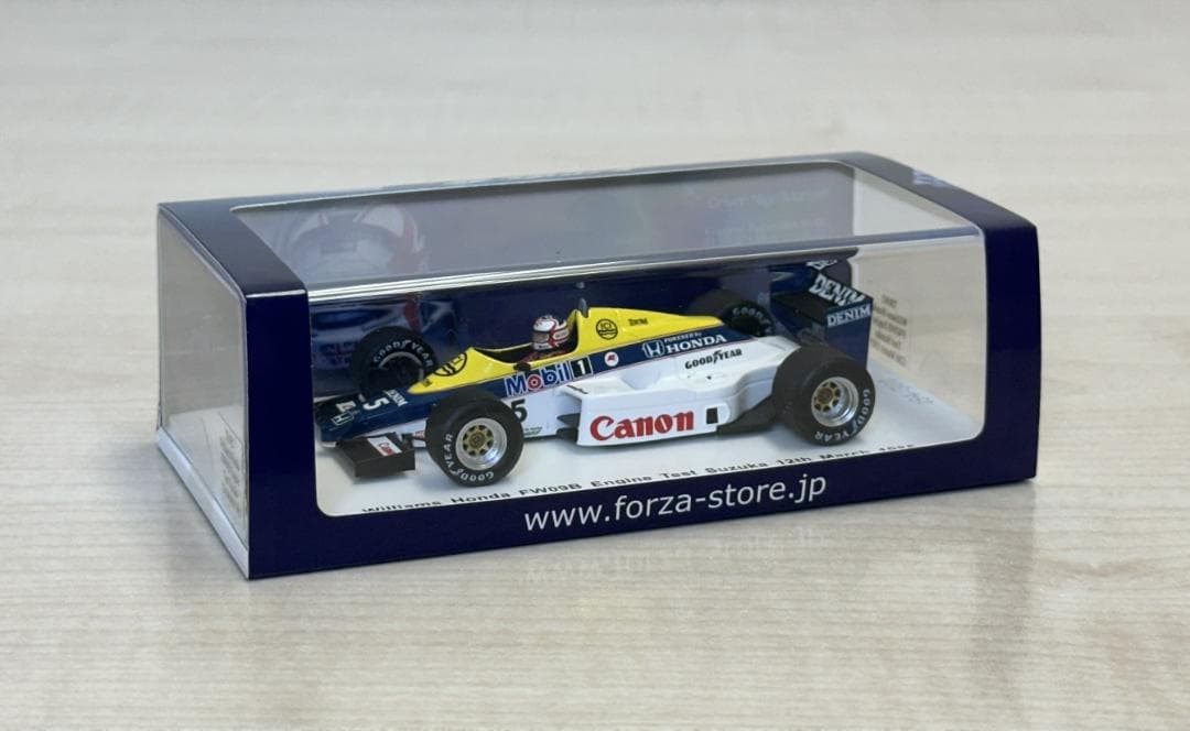 1/43 スパーク forza-store特注 ウィリアムズ ホンダ FW09B