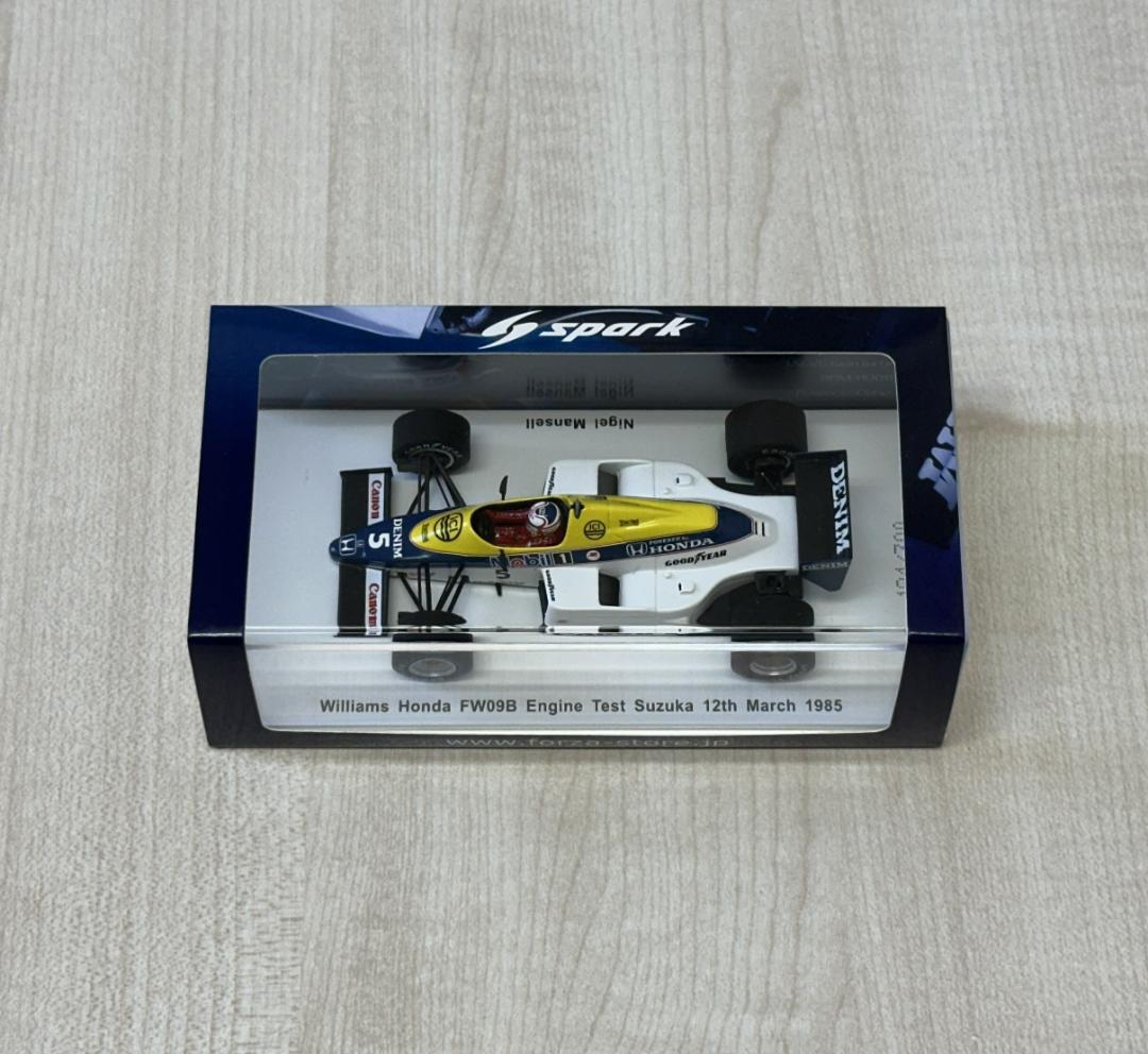 1/43 スパーク forza-store特注 ウィリアムズ ホンダ FW09B