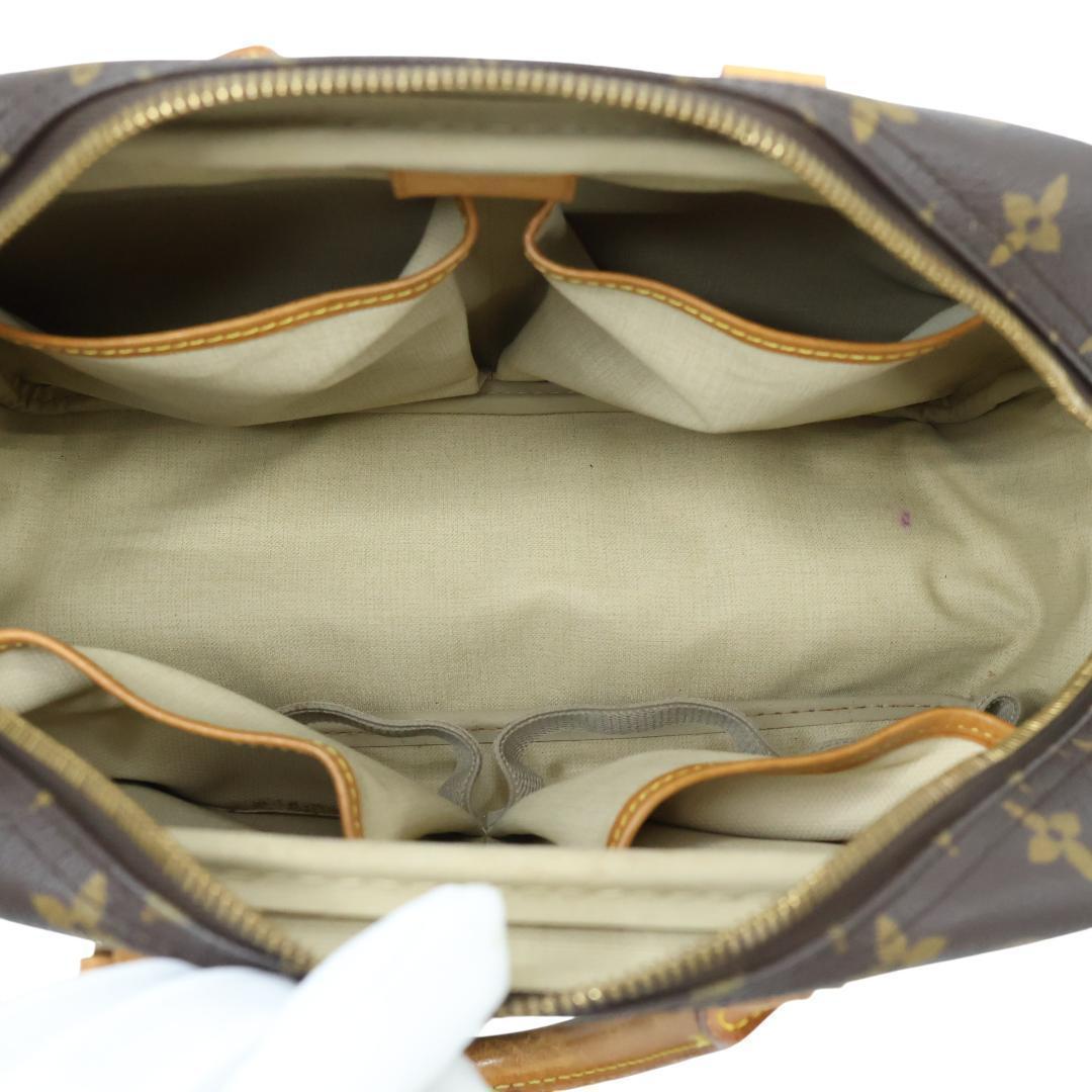 美品 ルイヴィトン ドーヴィル モノグラム ハンドバッグ M47270 鍵 タグ