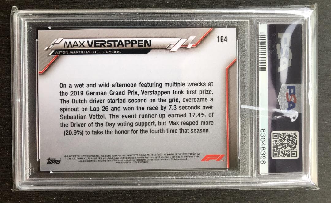 PSA10 / Max Verstappen サファイアEdition #143