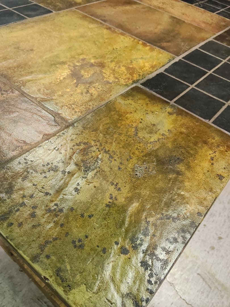 発送・引取可能！ ヴィンテージ タイル コーヒーテーブル センターテーブル