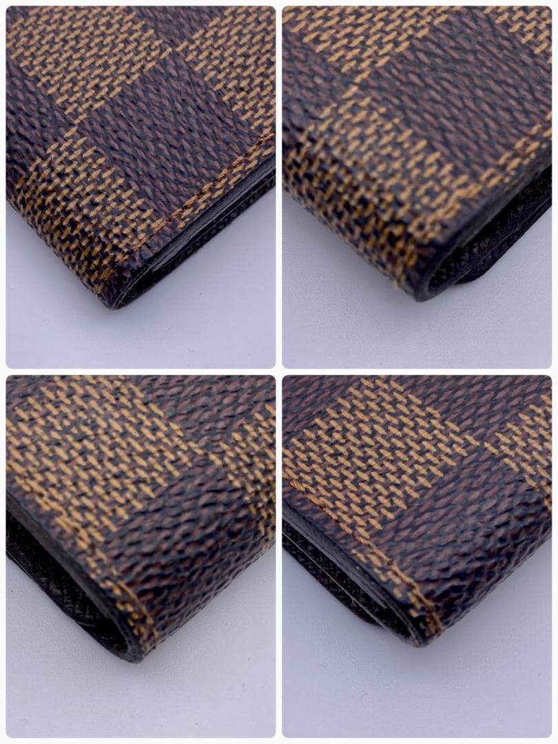 ルイヴィトン　ダミエ　エベヌ　ミュルティクレ4 　キーケース　４連