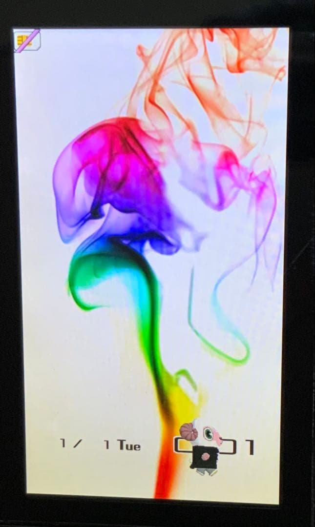 ガラケー SH-03A Black 説明書付