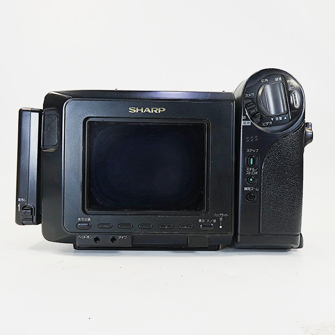 動作良好 Video.Hi8シャープVL-HL15 8ミリビデオカメラDVD化に