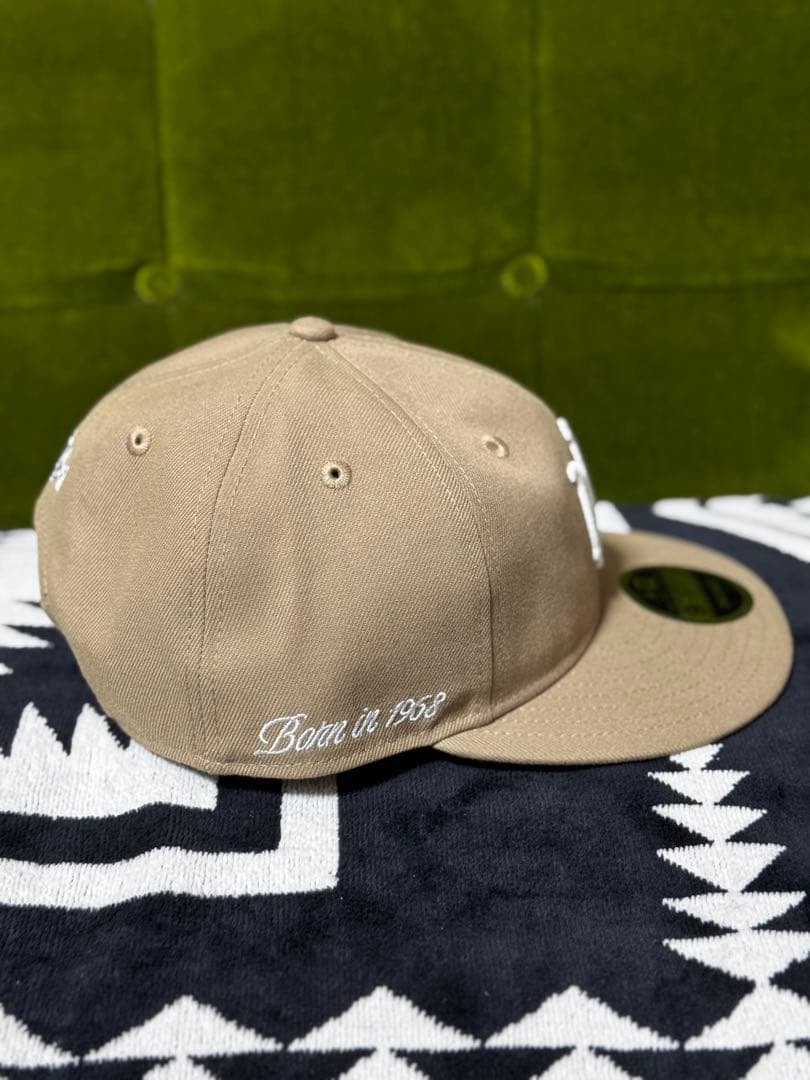 NEW ERA ANK 別注 アニューエラ キャップ ベージュ アニキ 片野英児